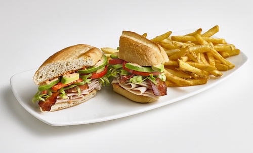 Order Turkey-Bacon-Avocado Sandwich food online from Boston Restaurant & Sports Bar store, Columbus on bringmethat.com