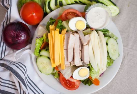 Order Chef's Salad food online from Bagel Street Cafe Danville store, Danville on bringmethat.com