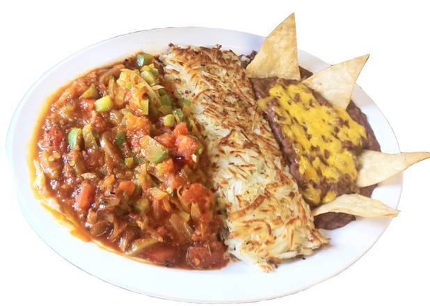 Order Egg Ranchero food online from Angelo 6 Burger store, Upland on bringmethat.com