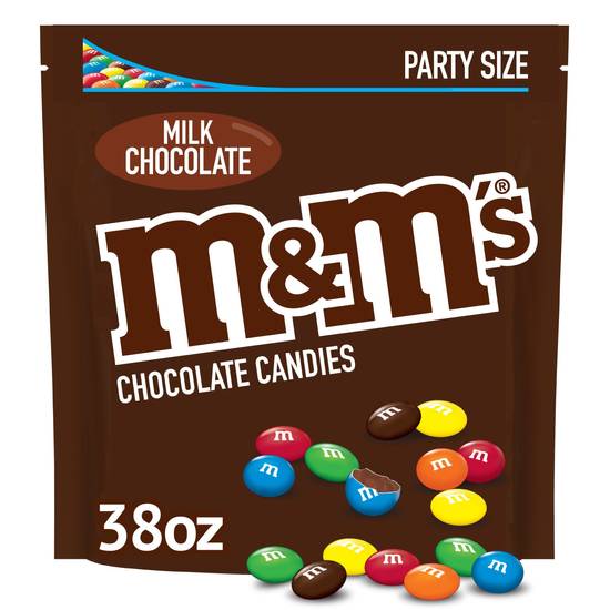 Order M&M'S Milk Chocolate Candy, Party Size, 38 oz Bag food online from Cvs store, WEST COVINA on bringmethat.com