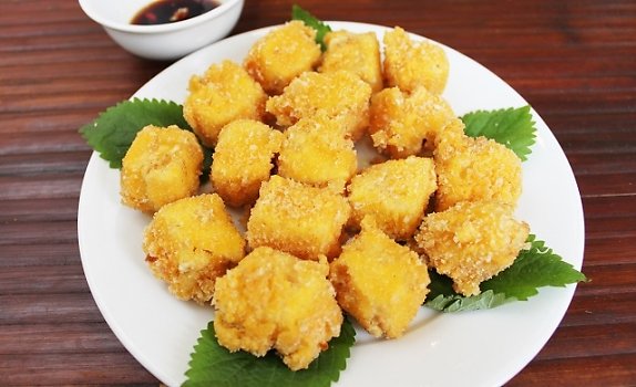 Order S7. Fried Tofu/ Dau HU CHien food online from Max Saigon store, Chandler on bringmethat.com
