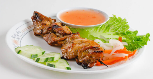 Order A6. Grilled Chicken Skewer  food online from Pho & Grill store, Montgomery Village on bringmethat.com