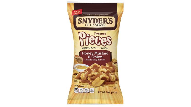 Order Snyder'S Of Hanover Pretzel Pieces, Honey Mustard And Onion food online from Red Roof Market store, Lafollette on bringmethat.com
