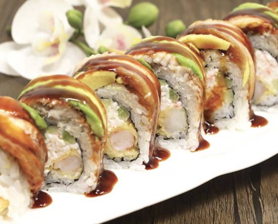 Order Dragon Roll food online from Ichima store, Pasadena on bringmethat.com