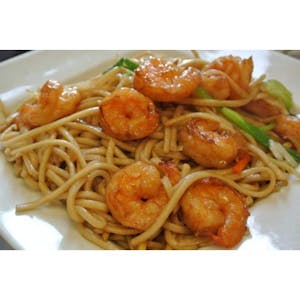 Order L午.Shrimp Lo Mein 虾捞面L8 food online from Moon Wok store, Lenexa on bringmethat.com
