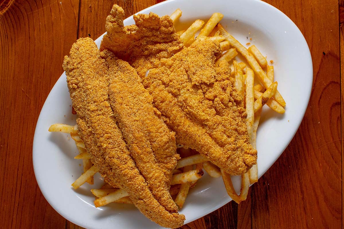 Order Fish food online from Boudreaux Cajun Kitchen store, Houston on bringmethat.com
