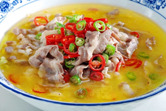 Order Beef Belly in Sour Soup酸汤肥牛 food online from Frice store, Chino Hills on bringmethat.com