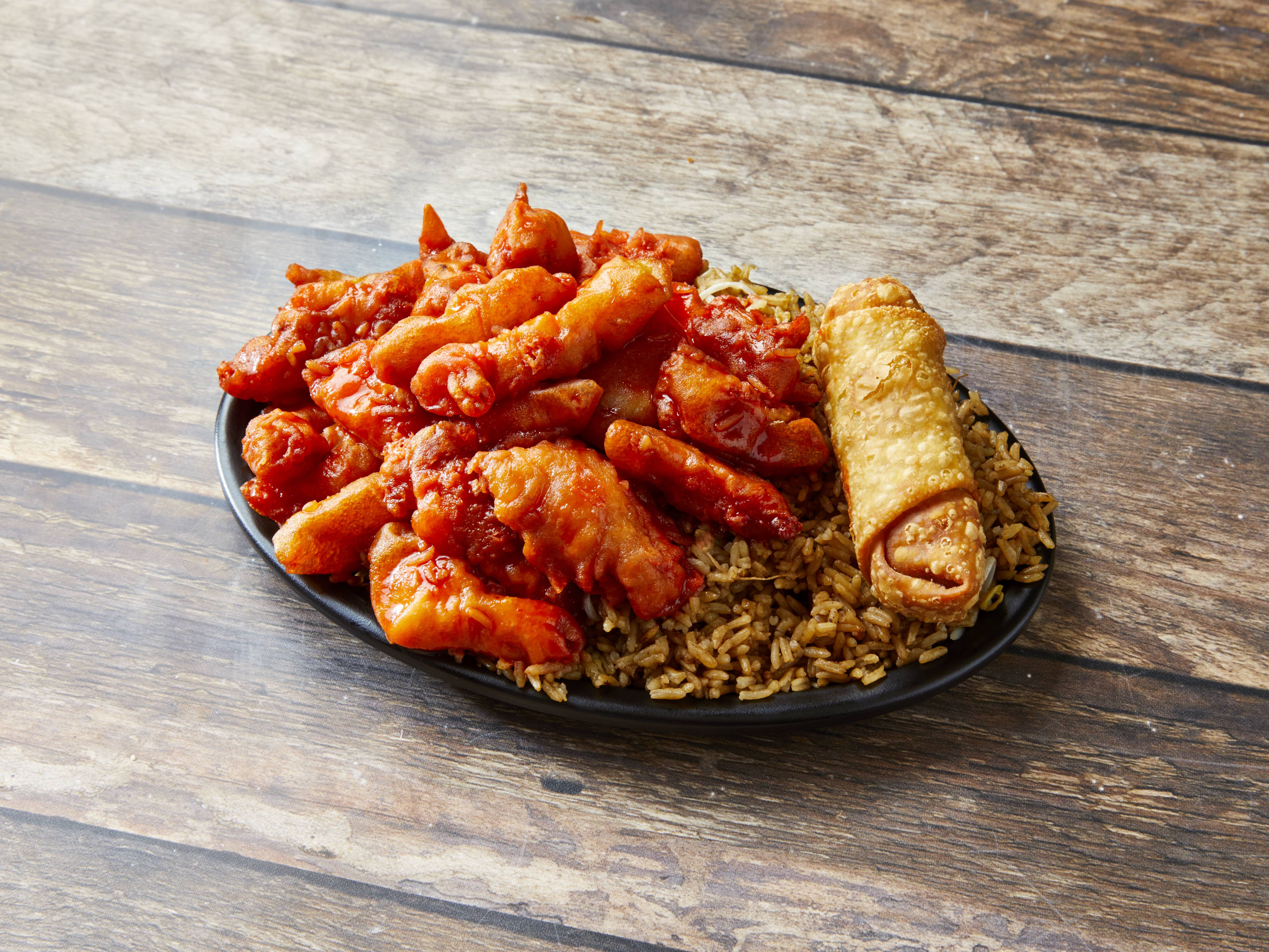 Order 80. Sweet and Sour Chicken food online from New China One store, Detroit on bringmethat.com