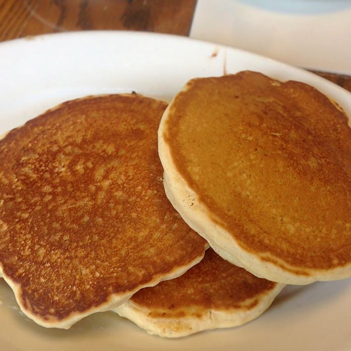 Order Buttermilk pancakes food online from The Bomber store, Ypsilanti on bringmethat.com