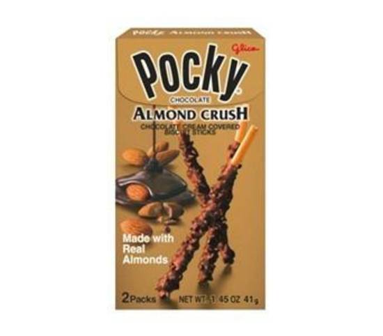 Order Pocky - Almond Crush food online from IV Deli Mart store, Goleta on bringmethat.com