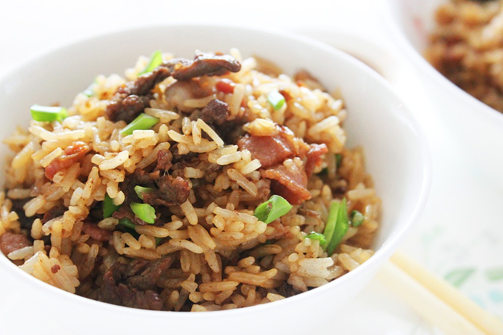 Order Beef Fried Rice food online from Shanghai Restaurant store, Nampa on bringmethat.com