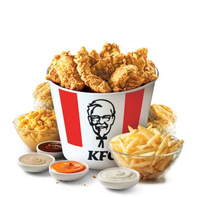 Order 16 Tenders Family Bucket Meal food online from Kfc store, Southport on bringmethat.com