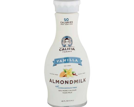 Order Califia Almond Milk (48 oz.) food online from Bel Clift Market store, SF on bringmethat.com