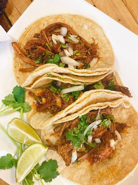Order Barbacoa Taco - Single food online from Gordo's store, Chicago on bringmethat.com