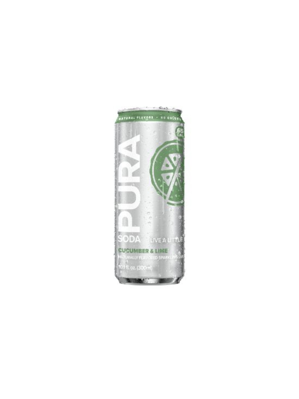 Order Pura Soda Cucumber Lime Sparkling Flavoured Drink (10.1 oz) food online from Stock-Up Mart store, Houston on bringmethat.com