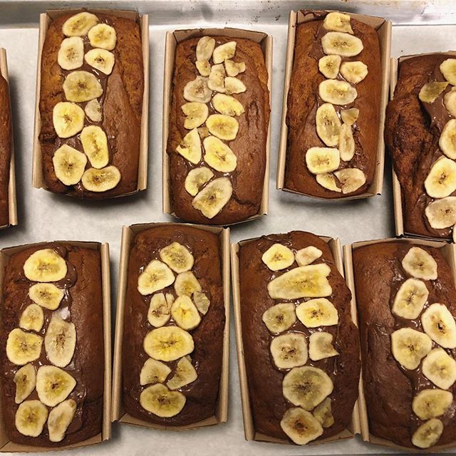 Order Banana Nutella poppy bread ( sliced ) food online from Hereghty Heavenly Delicious store, Raleigh on bringmethat.com