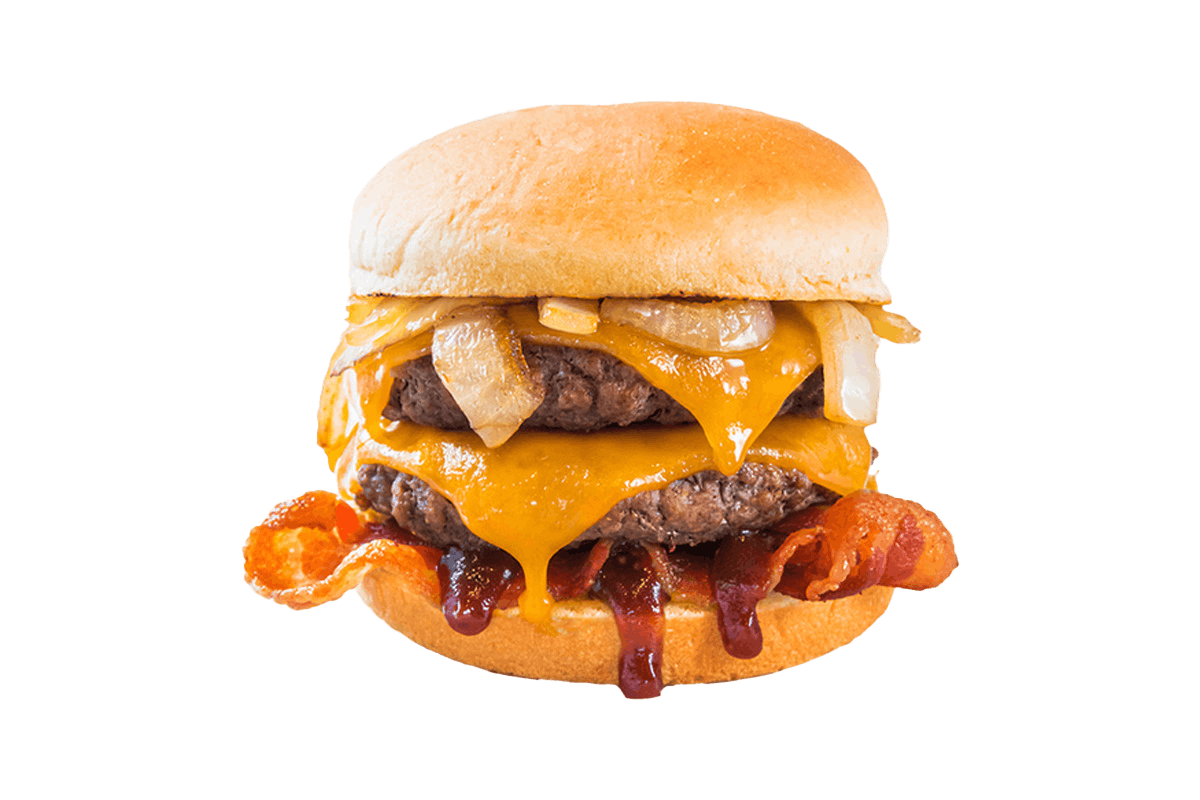Order BBQ Bacon Cheddar Burger food online from Elevation Burger store, Arlington on bringmethat.com
