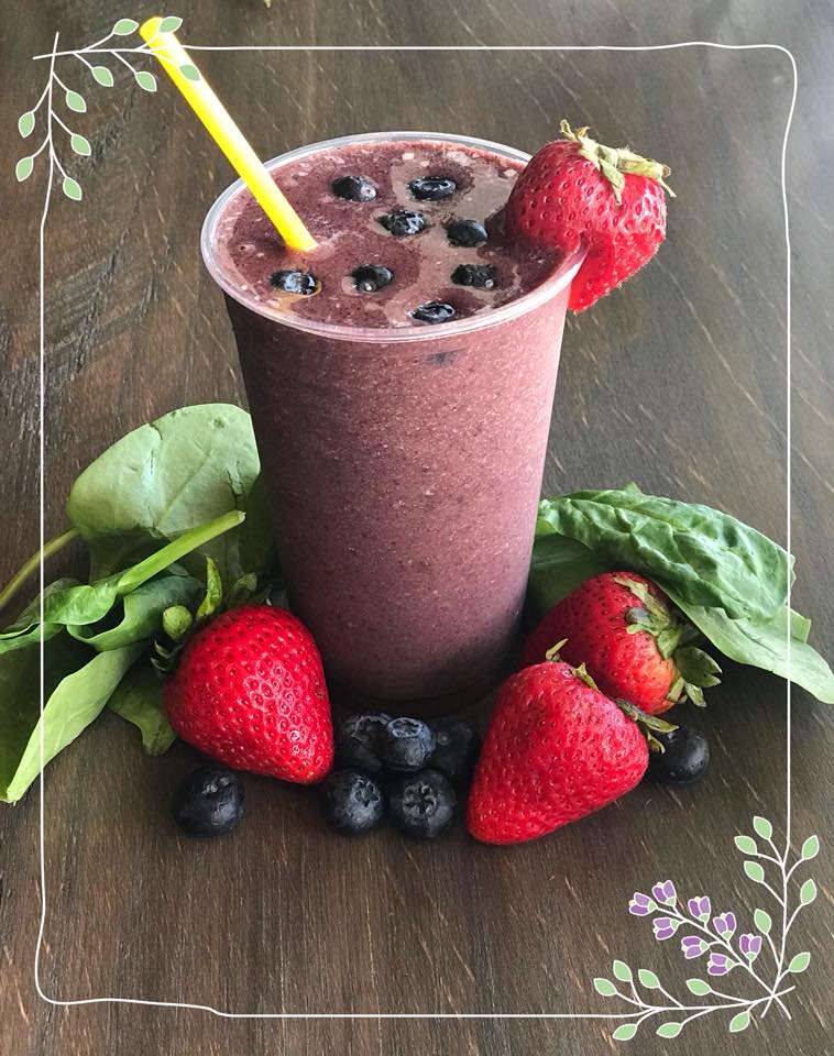 Order Berrylicious Smoothie food online from ParaVida Wellness store, Victoria on bringmethat.com