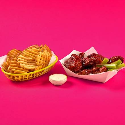 Order 4 pc. Crispy Tender Combo food online from Rebel Wings store, Chicago on bringmethat.com
