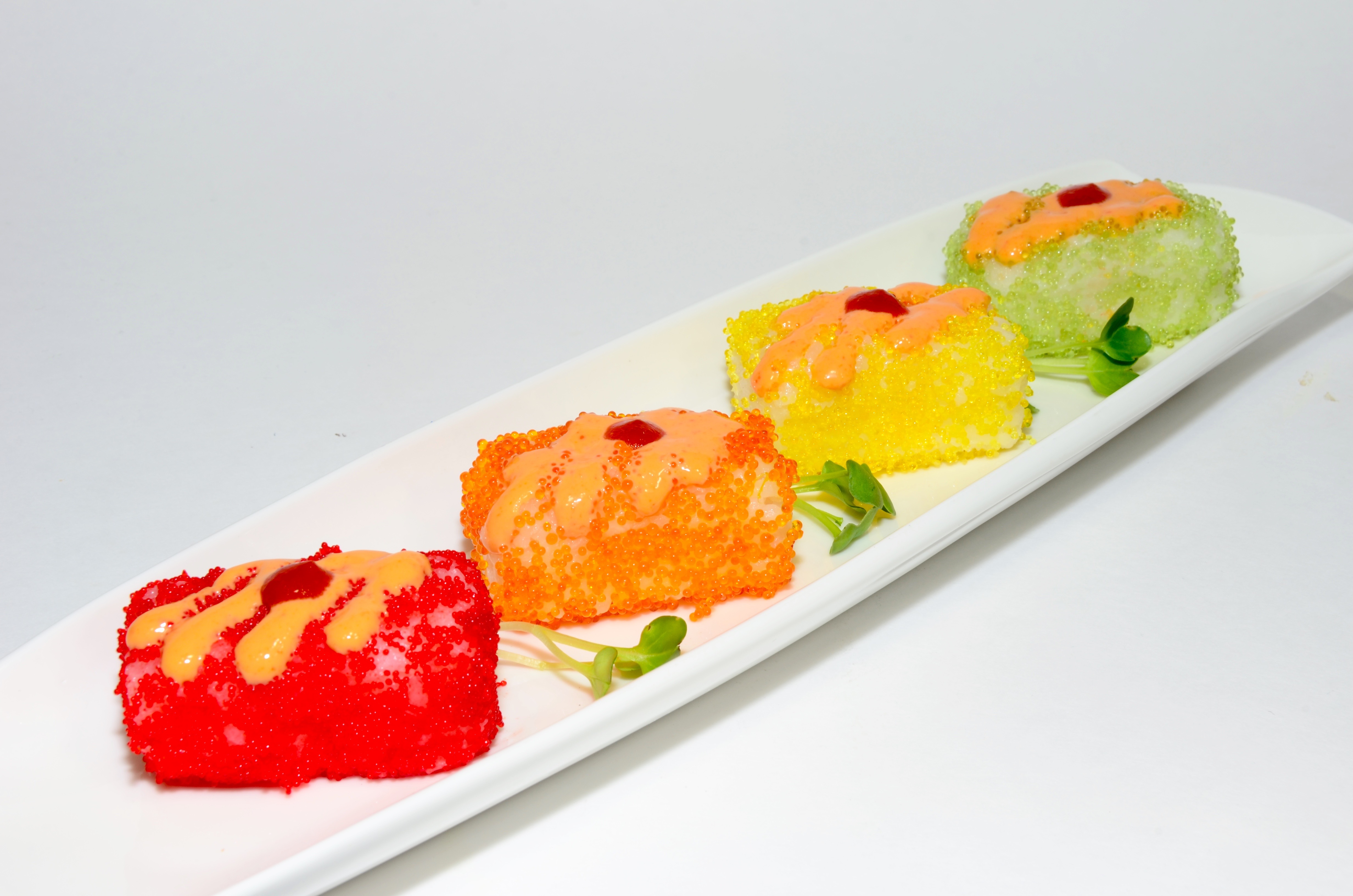 Order Spicy Tobiko Ball food online from Tgi Sushi store, San Jose on bringmethat.com