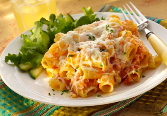 Order Six Cheese Bake food online from Mazzio Italian Eatery store, Norman on bringmethat.com
