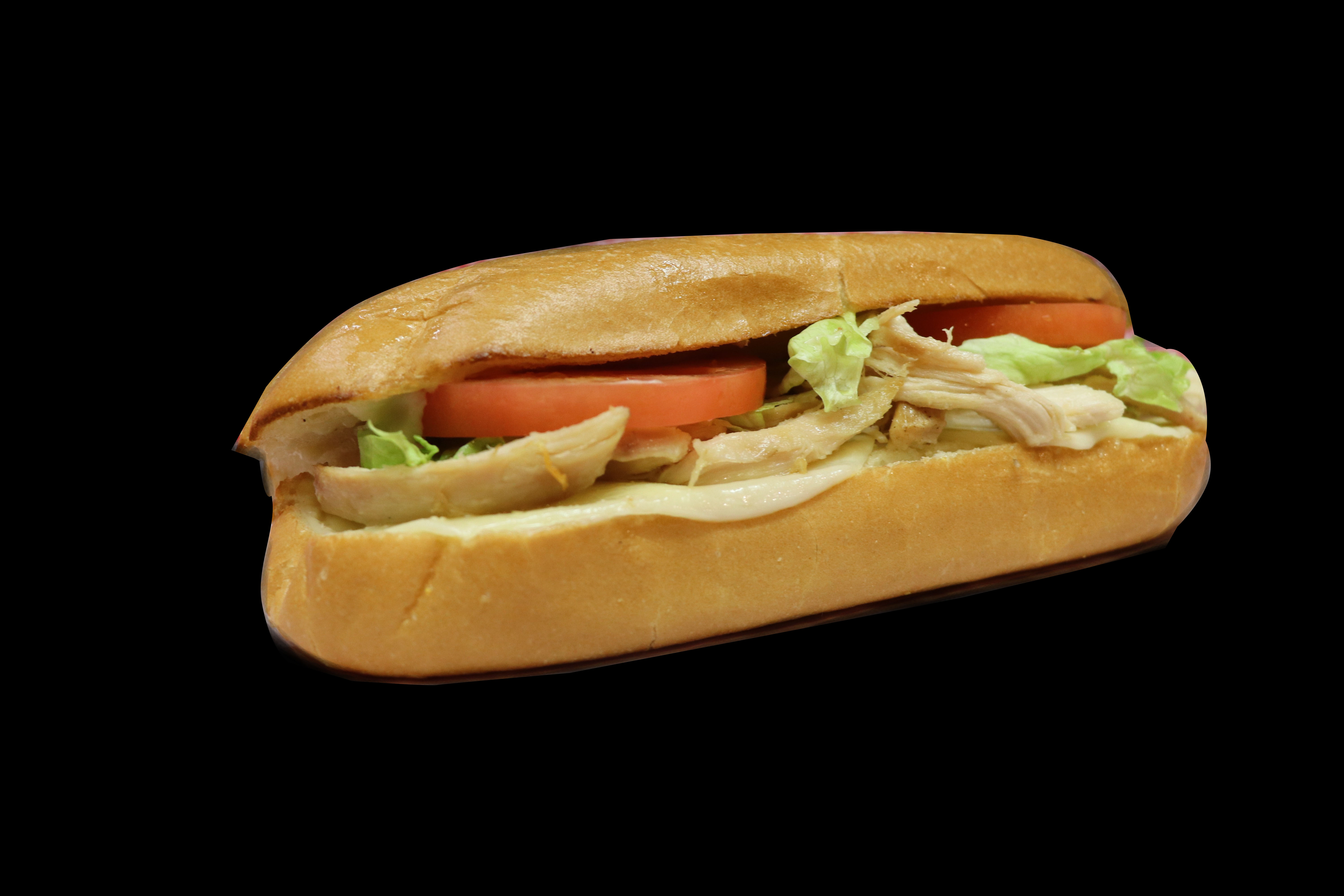 Order Chicken Charcoal Sub with Fries food online from Pizza Palace store, Sterling on bringmethat.com