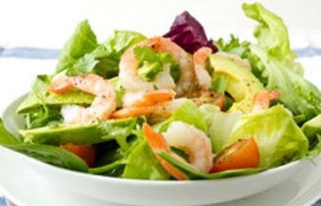 Order Sea Garden Veggie Shrimp Salad food online from Natural Way Cafe store, Fair Lawn on bringmethat.com