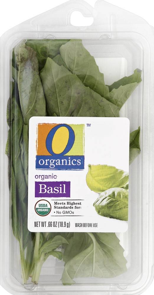 Order O Organics · Organic Fresh Basil (0.6 oz) food online from Albertsons store, Eugene on bringmethat.com