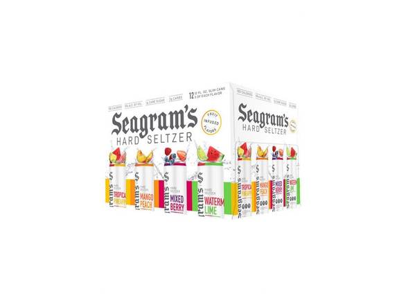 Order Seagram's Hard Seltzer Variety Pack - 12x 12oz Cans food online from Shar Armanetti Fine Wine & Spirits store, Carpentersville on bringmethat.com