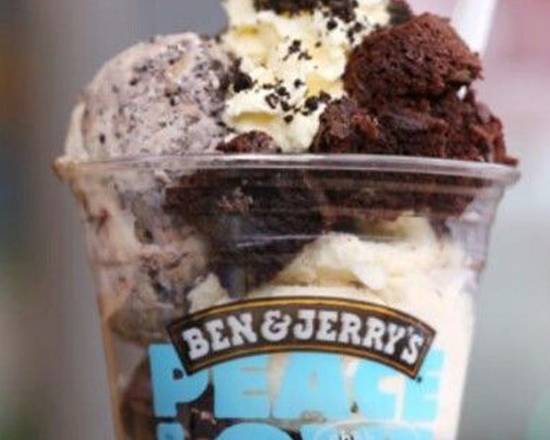 Order Brownie Special Sundae food online from Ben & Jerry's store, Highland Village on bringmethat.com