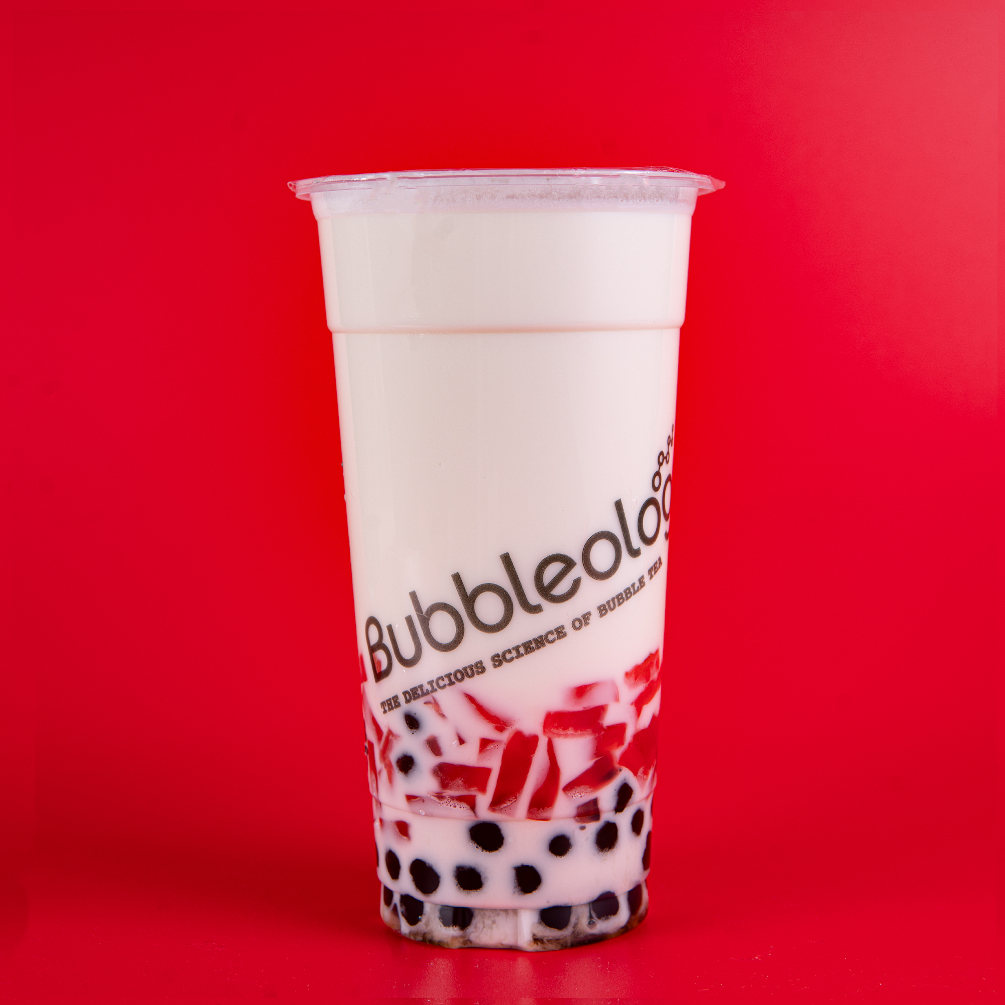 Order Rose Milk Tea food online from Bubbleology store, Dearborn on bringmethat.com