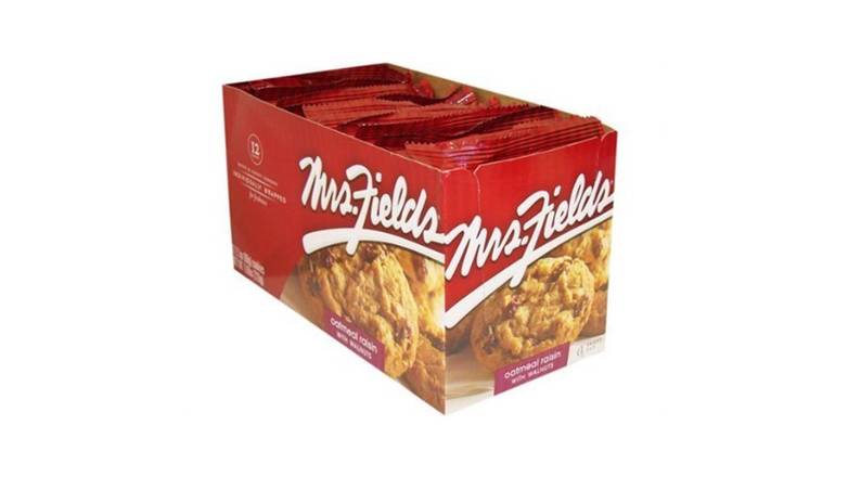 Order Mrs. Fields Oatmeal Raisin With Walnuts Cookies- 12 Ct food online from Trumbull Mobil store, Trumbull on bringmethat.com