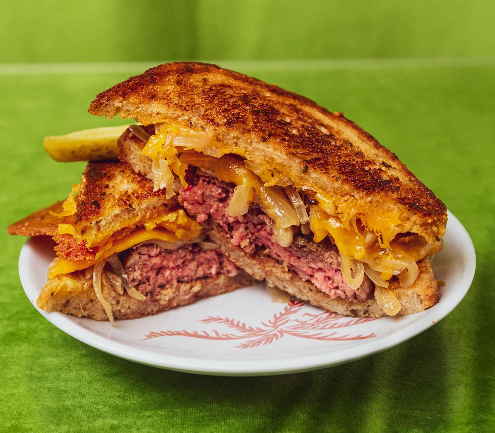 Order Patty Melt food online from Beverly Hills Burger Bungalow store, Burlingame on bringmethat.com