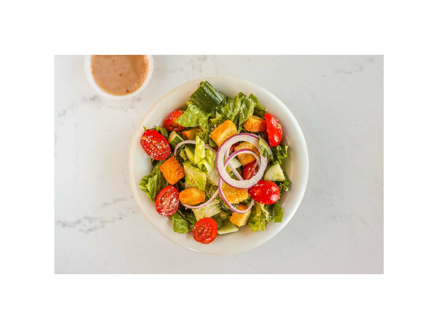 Order Side House Salad food online from Buona store, Oak Park on bringmethat.com