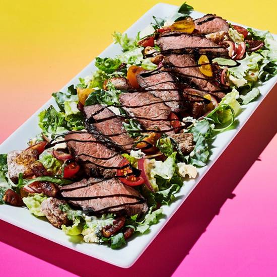 Order Steak Salad food online from Dave & Buster's store, Clarkstown on bringmethat.com