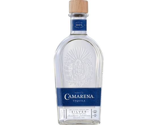 Order Camarena Silver, 750mL bottle (40% ABV)  food online from Moby Liquor store, Los Angeles on bringmethat.com
