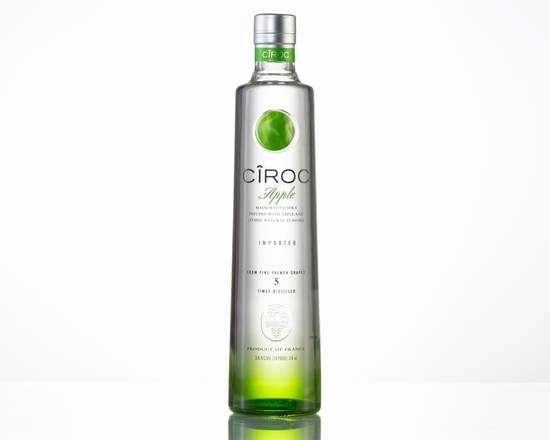 Order Ciroc Apple, 750 ml. Vodka food online from Square Bottle Liquor store, Chula Vista on bringmethat.com