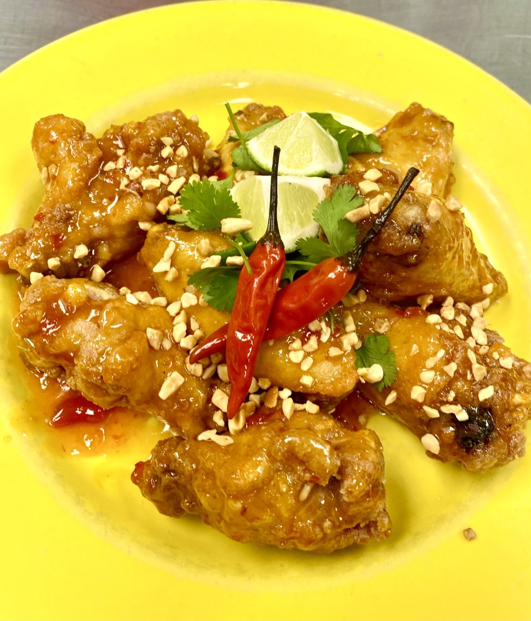Order Sichuan Sweet & Spicy Wings food online from Sea Dog Brewing Company store, Bangor on bringmethat.com