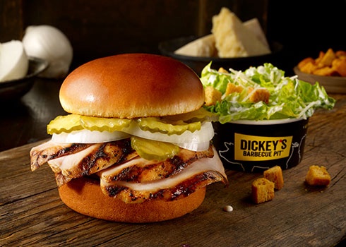 Order Chicken Breast Sandwich food online from Dickey's Barbecue Pit store, Spokane on bringmethat.com