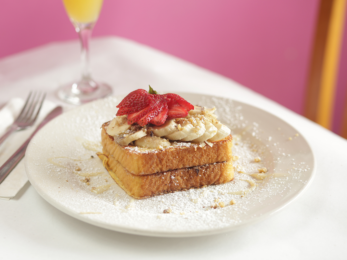 Order Banana Nut French Toast food online from Ricano's Restaurant store, Chicago on bringmethat.com