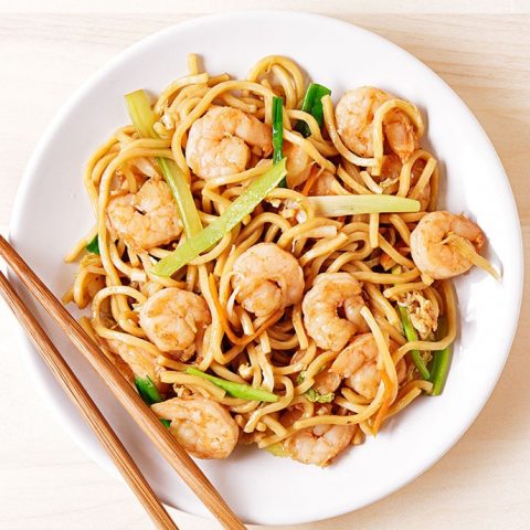 Order Shrimp Lo Mein food online from China Express store, Syracuse on bringmethat.com