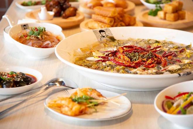 Order M Combo 特价中份套餐 food online from Buerjia Chinese Sauerkraut Fish store, Redmond on bringmethat.com