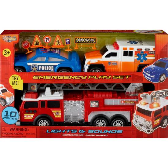 Order Street Pounderz Emergency Play Set with Lights and Sounds food online from Cvs store, CLOVIS on bringmethat.com