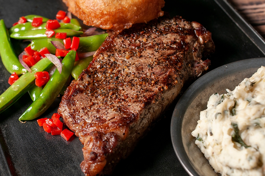 Order New York Strip Steak food online from The Moot House store, Fort Collins on bringmethat.com