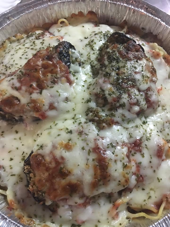 Order Eggplant Rollatini Dinner food online from Ozona Pizza store, Palm Harbor on bringmethat.com