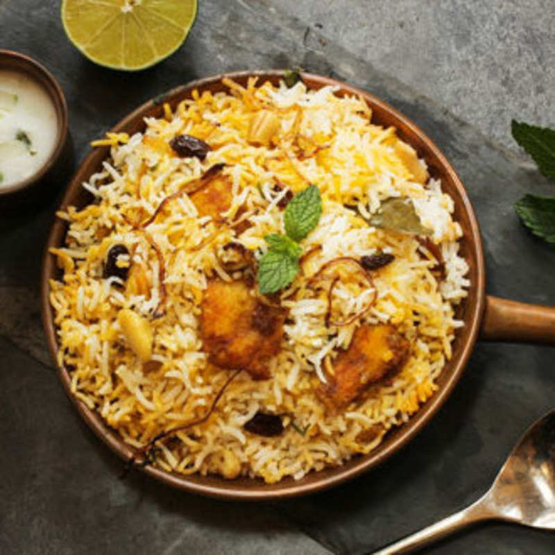 Order Fish Biryani food online from Cafe Captain Cook store, Tempe on bringmethat.com