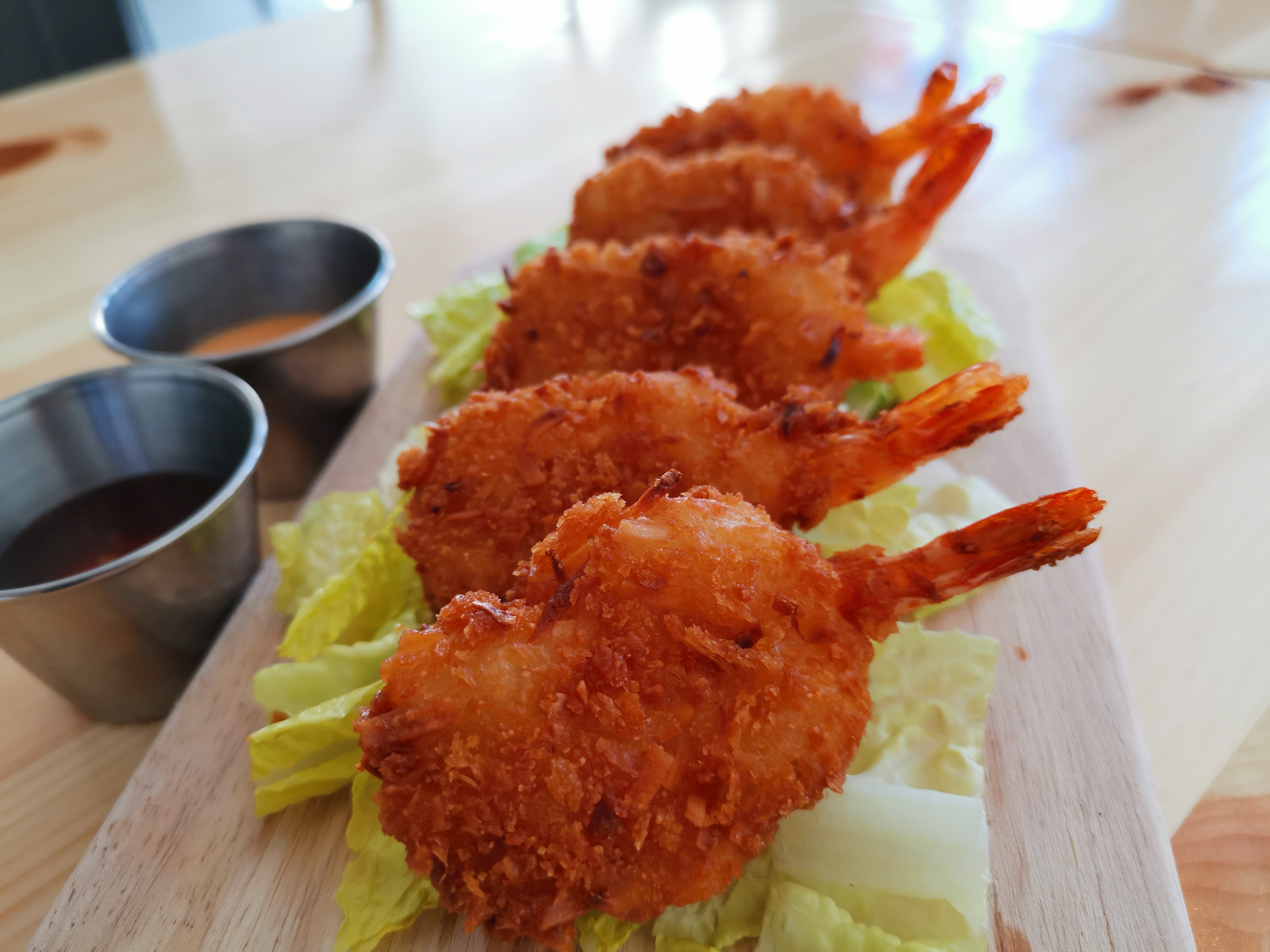 Order A.4 Shrimp Tempura food online from Thai Saap kitchen store, Quincy on bringmethat.com