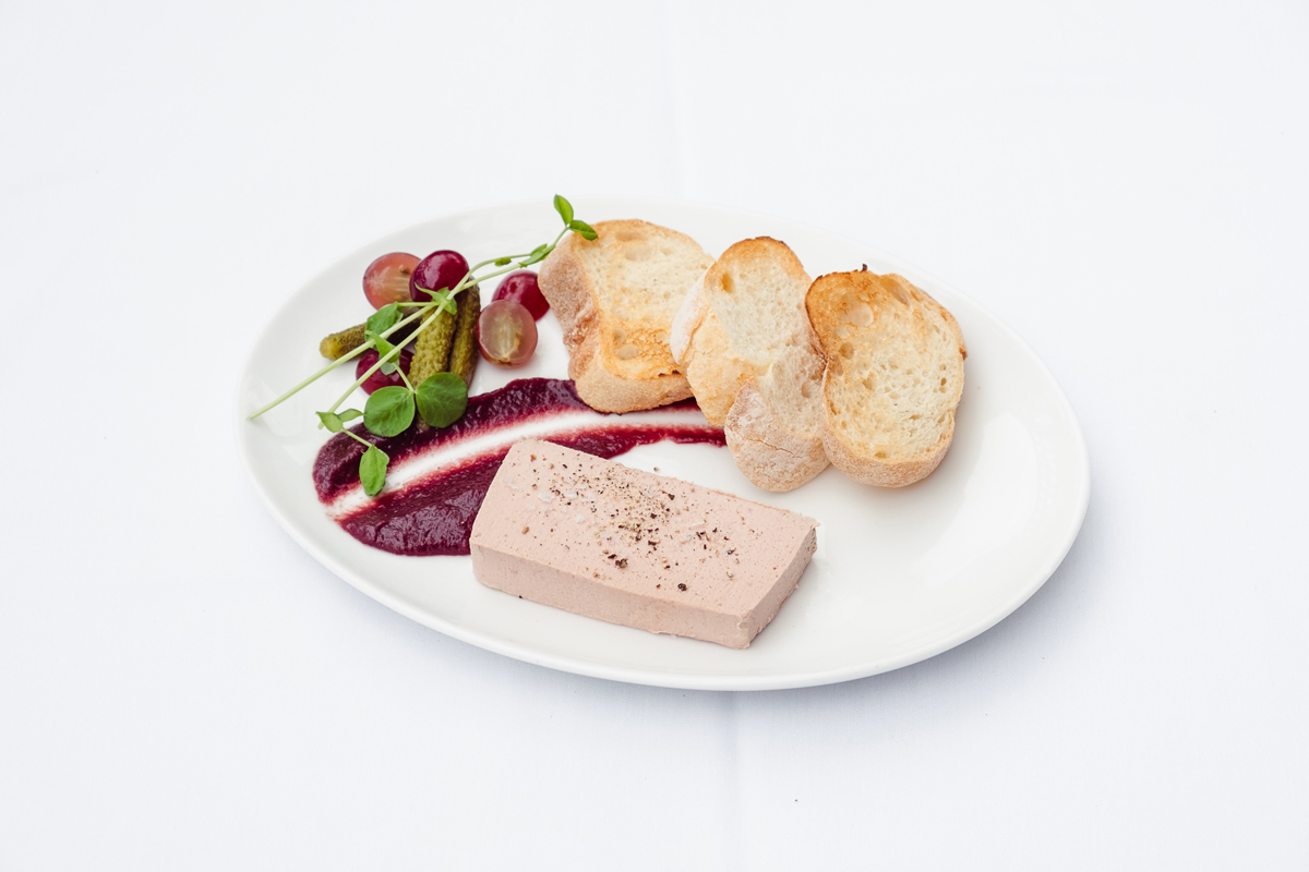 Order Chicken Liver Mousse Pate food online from Mon Ami Gabi store, Bethesda on bringmethat.com