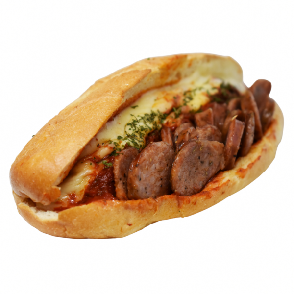 Order Meatball & Sausage Parmagiana Sandwich food online from Napoli Pizza store, Las Vegas on bringmethat.com