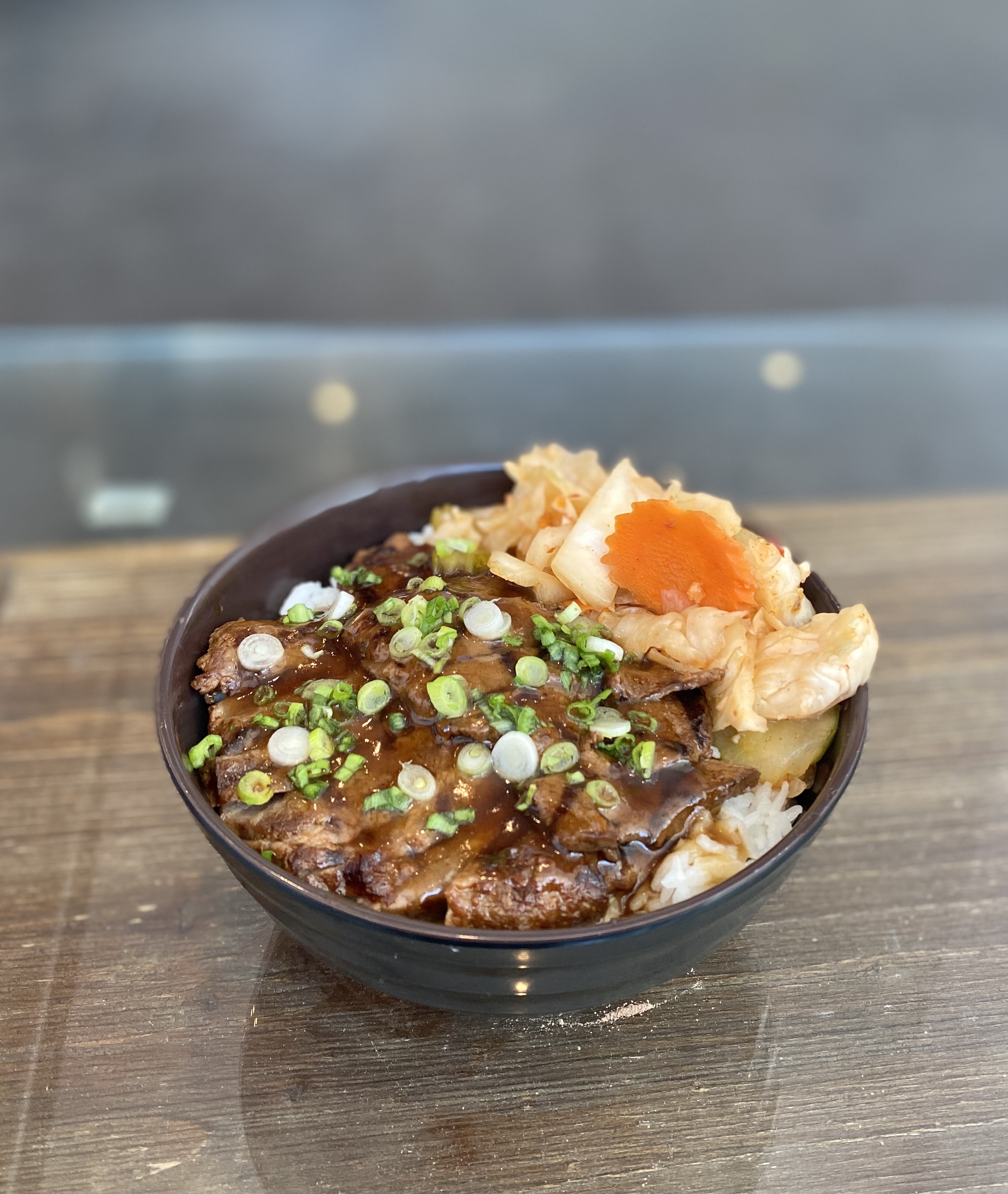 Order B3. Beef Bulgogi Rice Bowl food online from Brew Cafe store, Redwood City on bringmethat.com